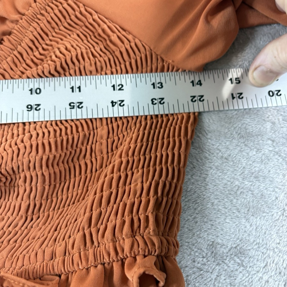 Idem Ditto Milkmaid Dress Womens Med Cottage core Tiered Maxi - Picture 6 of 6